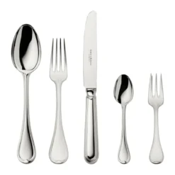 Robbe & Berking 30 tlg. Garnitur Classic Faden 150 g versilbert