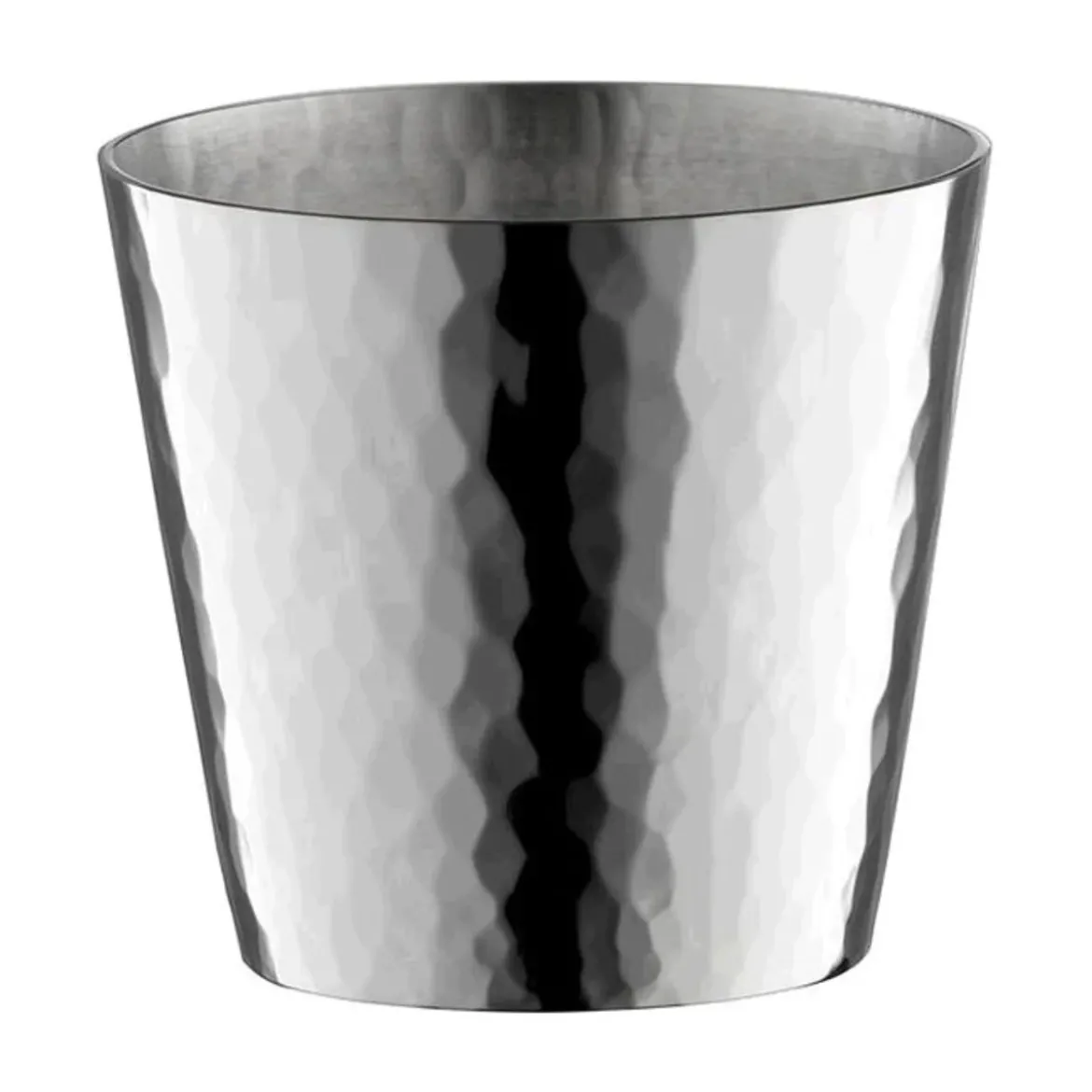 Robbe & Berking Wodkabecher 4,5 cm Martelé 90 g versilbert