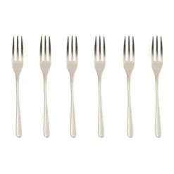 Sambonet Kuchengabel 6 St. Taste Antique Edelst./PVD champagne