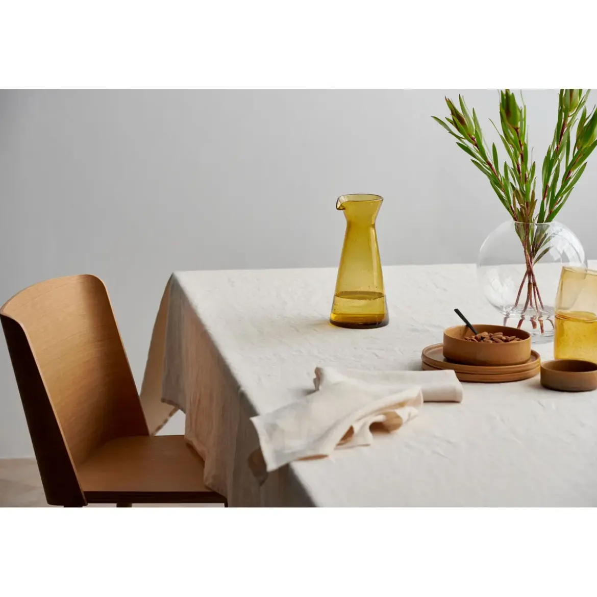 Södahl Servietten 2er-Set Pure Linen Ecru