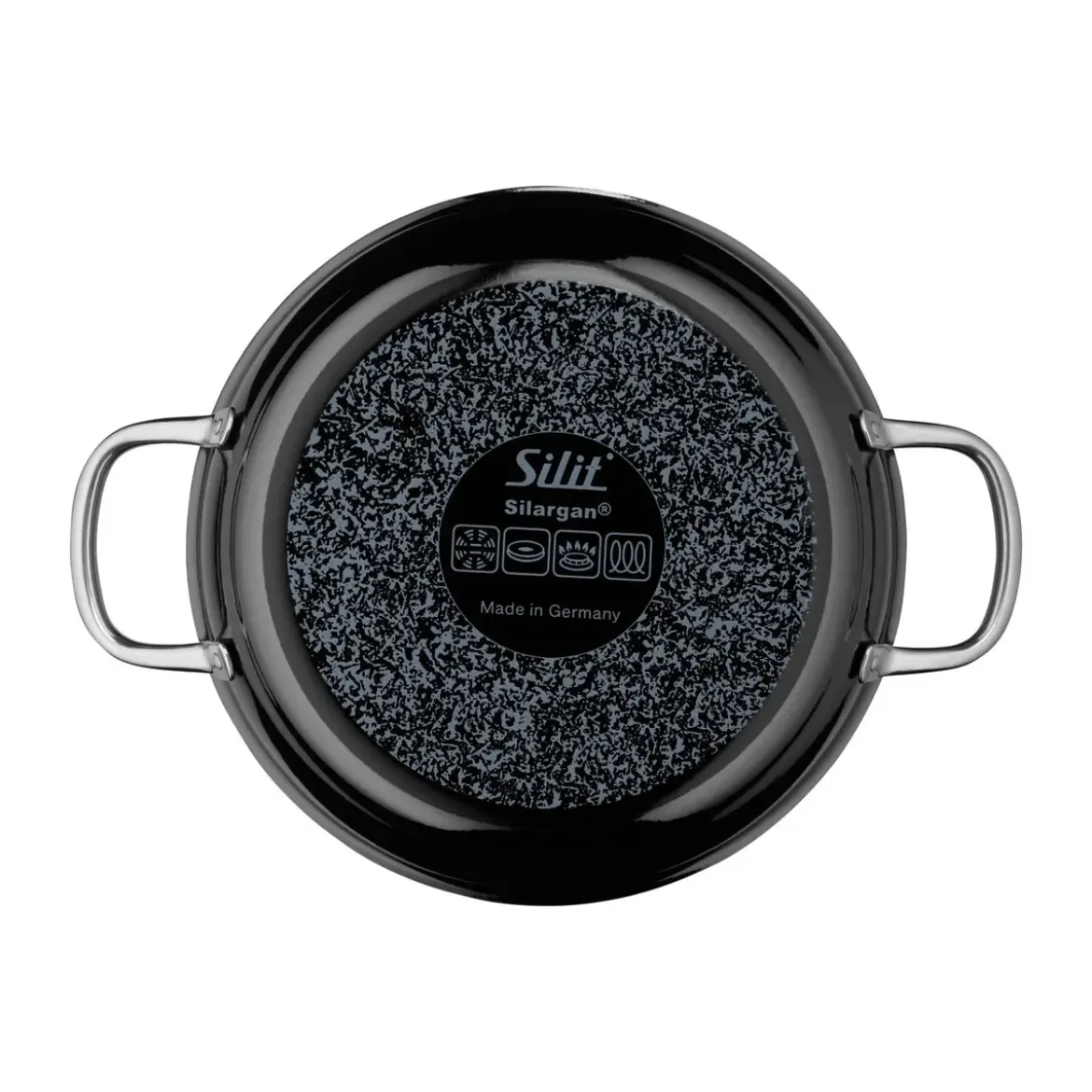 Silit Servierpfanne 24 cm Professional schwarz