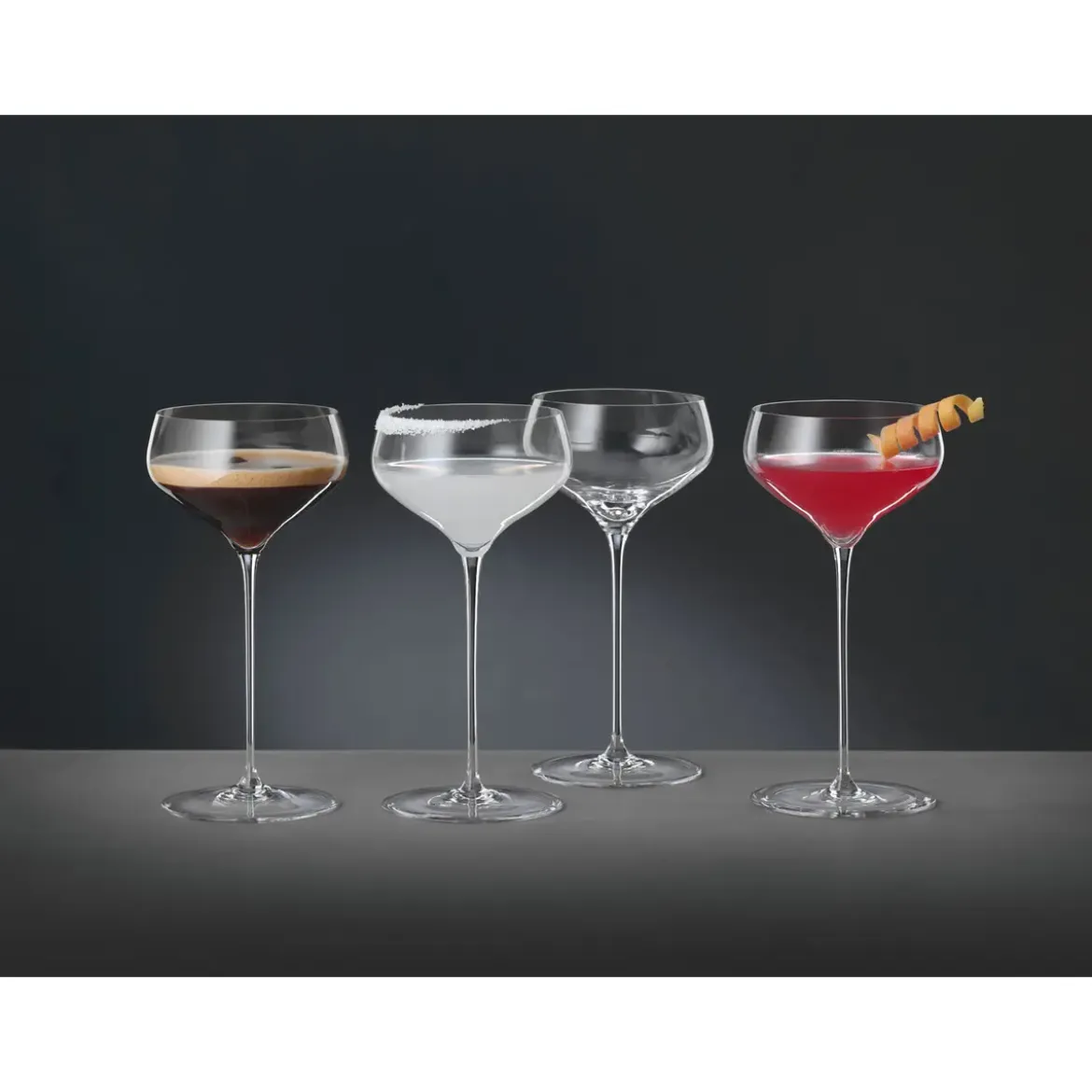Spiegelau Coupette 2er-Set Hi-Lite klar