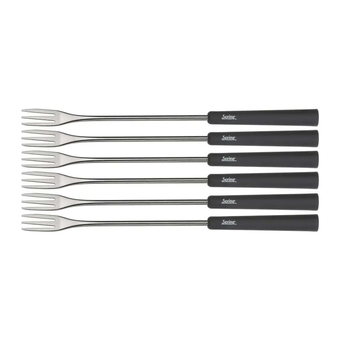 Spring Fonduegarnitur 23 cm Aluminium Induktion schwarz