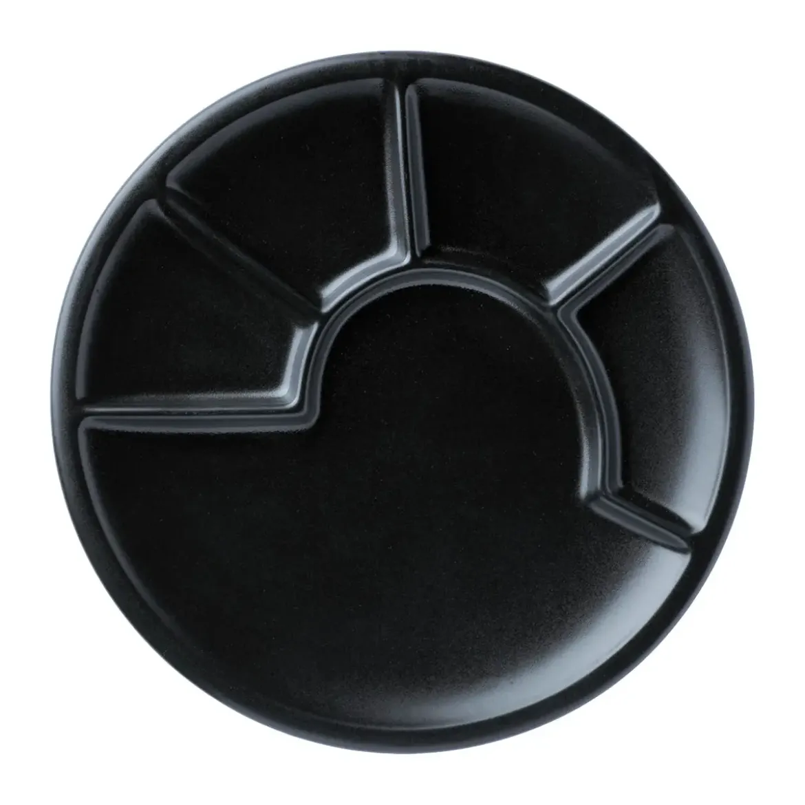 Spring Fondue-Teller 23 cm schwarz