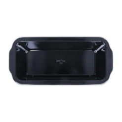 Städter Brotbackform Emaille 30 cm We love baking Black Edition