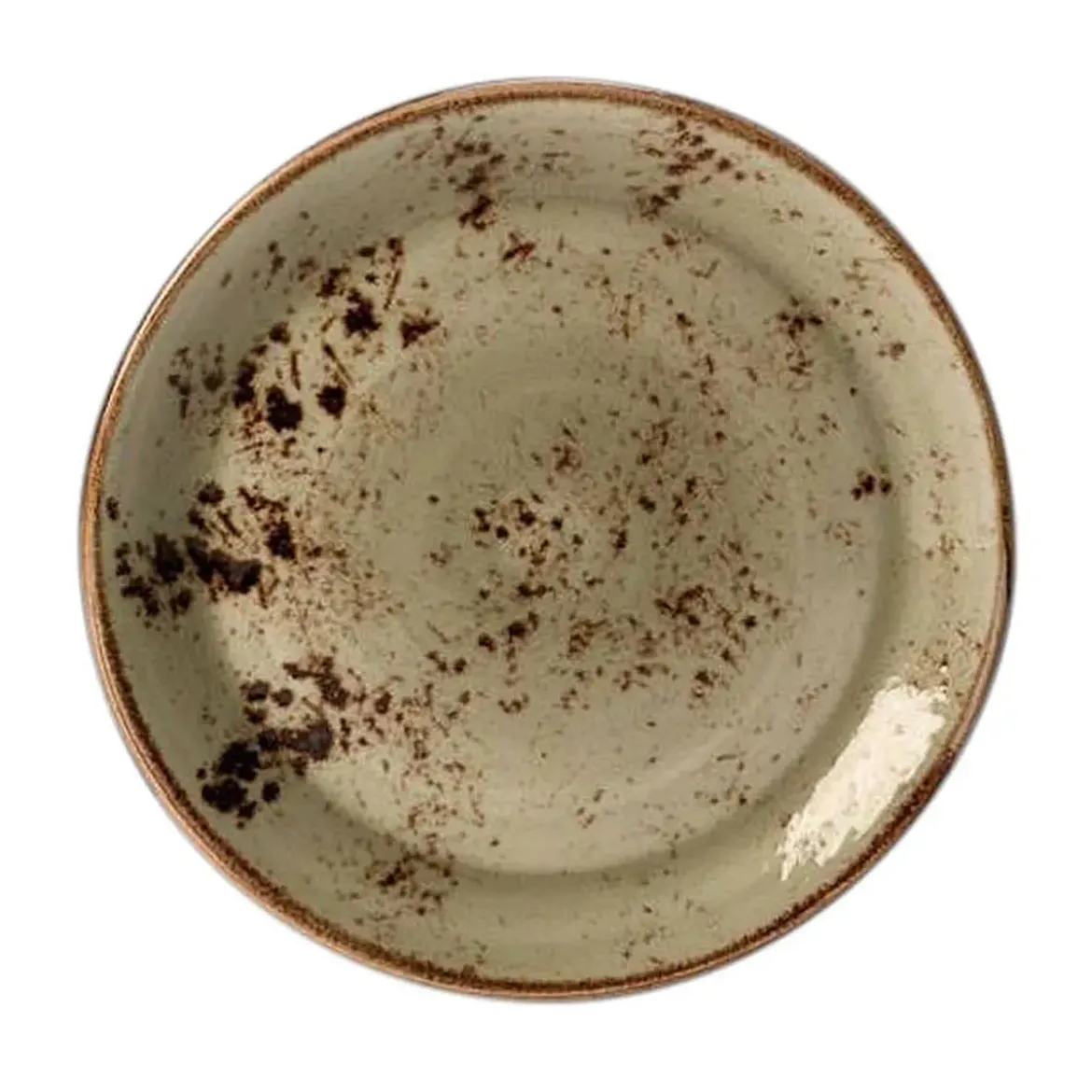 Steelite Dessertteller 23 cm coup 1131 Craft Green