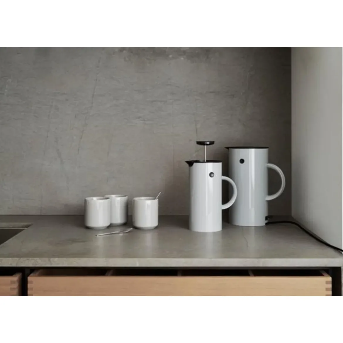 Stelton Wasserkocher 1,5 l EM77 light grey