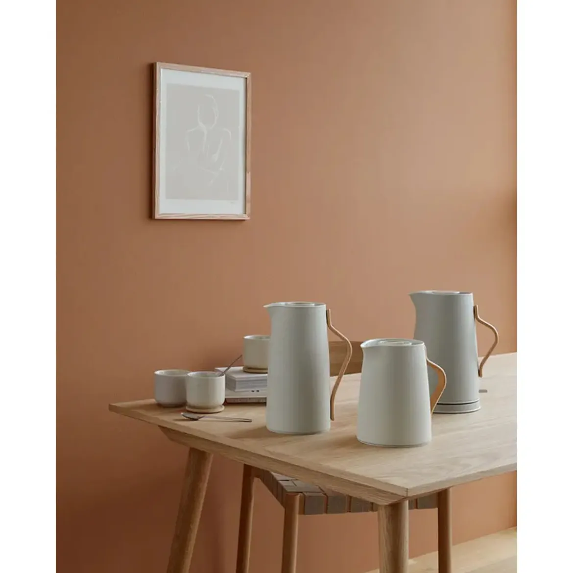 Stelton Wasserkocher 1,2 l Emma sand