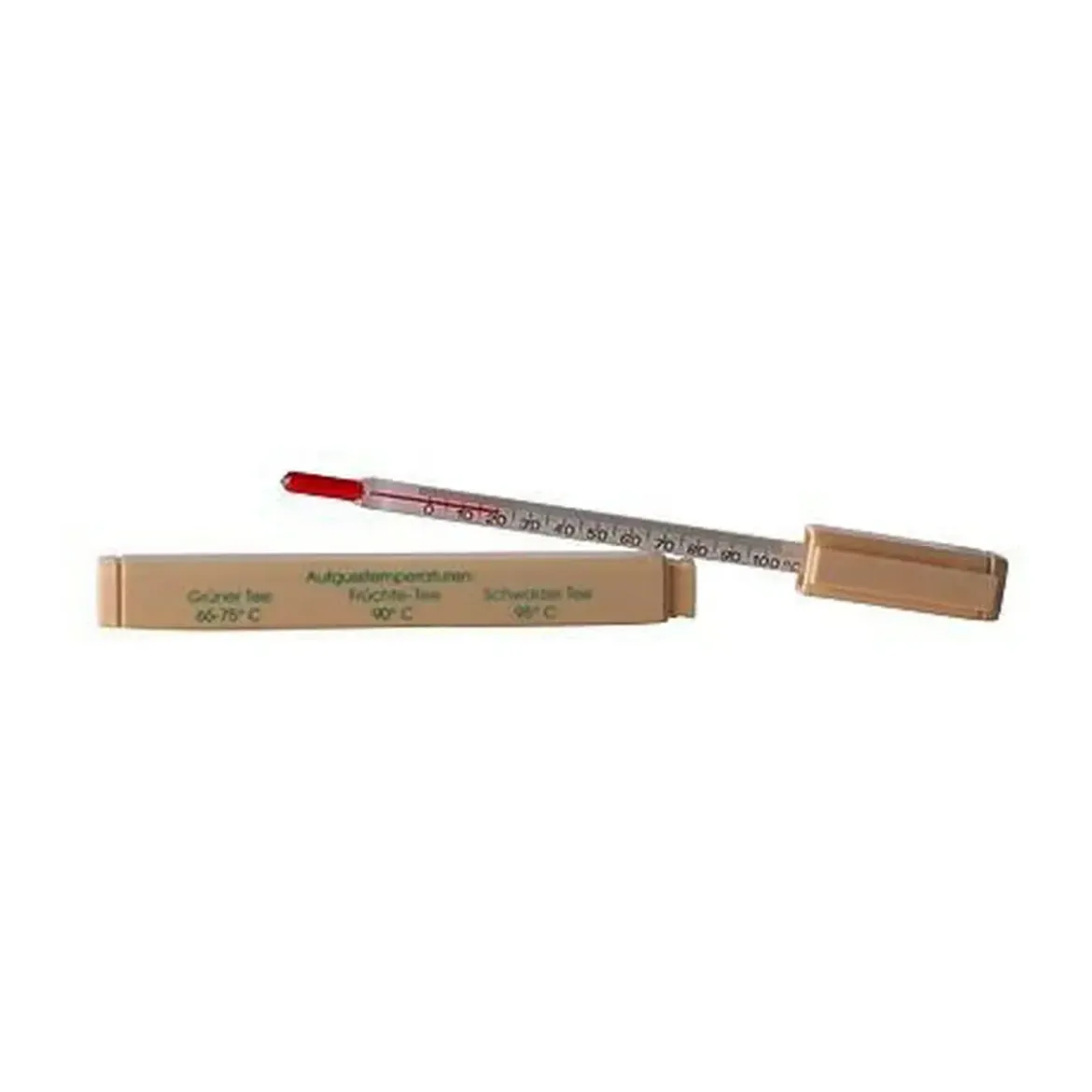 TFA Dostmann Tee-Thermometer 14 cm gelb