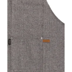 Tiseco Sherlock Schürze Fischgräten 68x85 cm schwarz