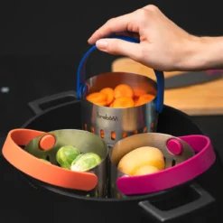Trebonn Garkörbchen 13 cm Cookin’Pod Pro blau