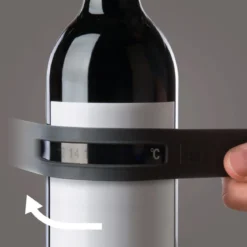 Vacu Vin Snap Thermometer 26 cm schwarz