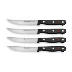 Wüsthof Steakmesser-Set 4-tlg. Gourmet schwarz