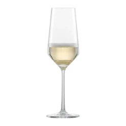 Zwiesel Glas Champagnerglas 2er-Set Pure mit Moussierpunkt