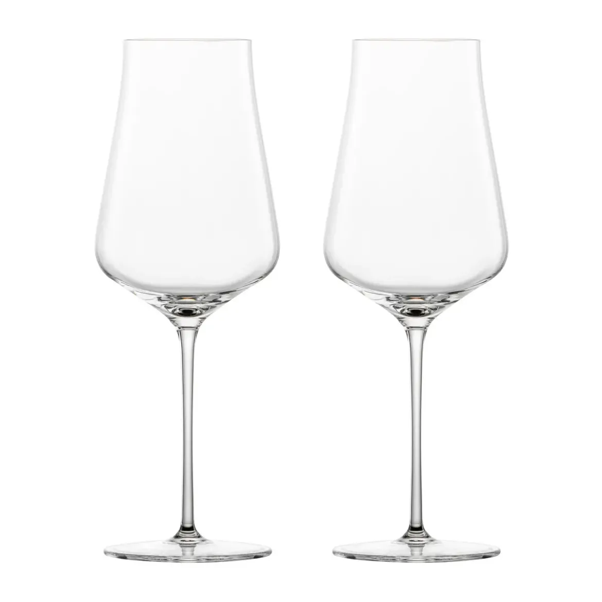 Zwiesel Glas Weißweinglas 2er-Set Duo mit Moussierpunkt klar