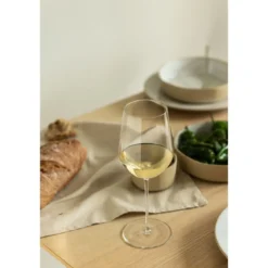 Zwiesel Glas Weißweinglas 2er-Set Vuelo mit Moussierpunkt