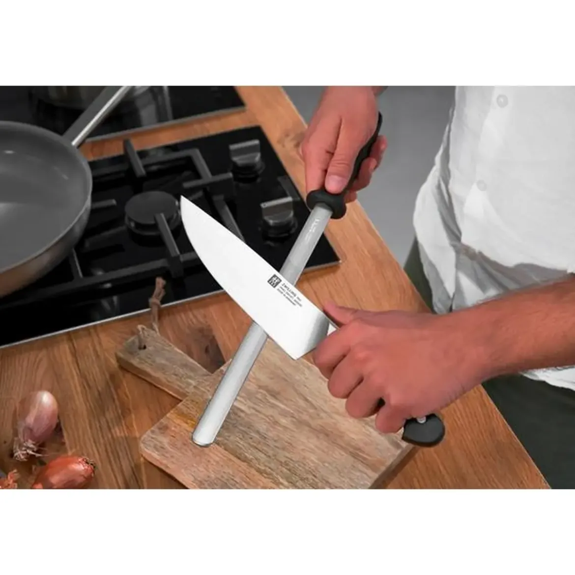 Zwilling Wetzstahl 39 cm Diamant schwarz